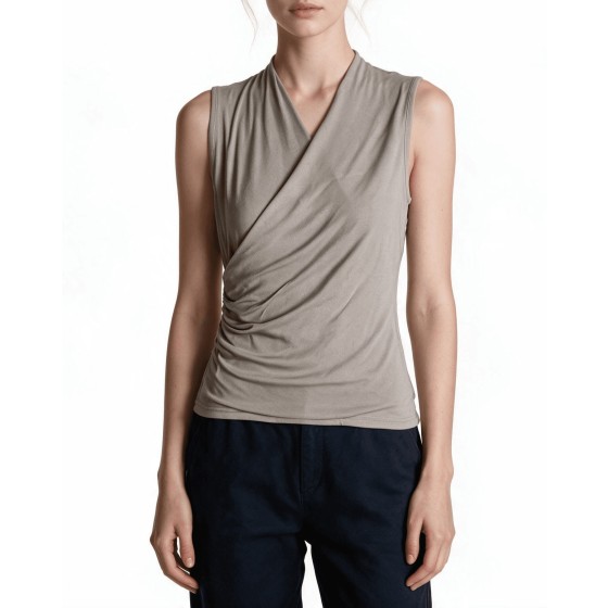 Crisscross V-Neck Tank Top